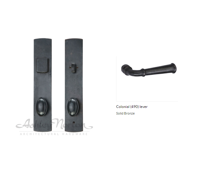 Ashley Norton TC.CVLES.490.50.R-238 Colonial Entry - Distressed Black