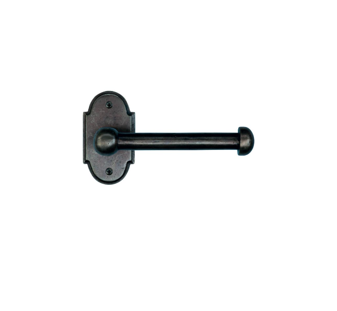 Ashley Norton TC.MD145 Single End Toilet Paper Holder - Distressed Black