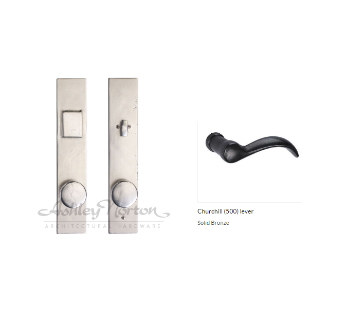 Ashley Norton TC.MDLES.500.50.R-238 Churchill Entry - Distressed Black