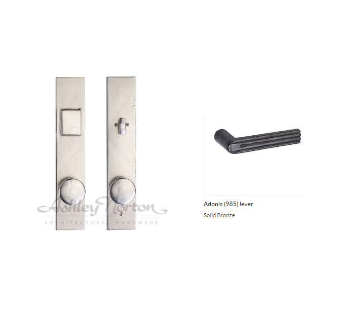 Ashley Norton TC.MDLES.985.50.R Adonis Entry - Distressed Black