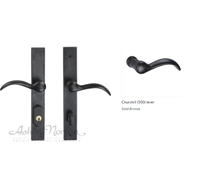 Ashley Norton TC.MDUS4.500.42.L Churchill Lever High Dummy - Distressed Black