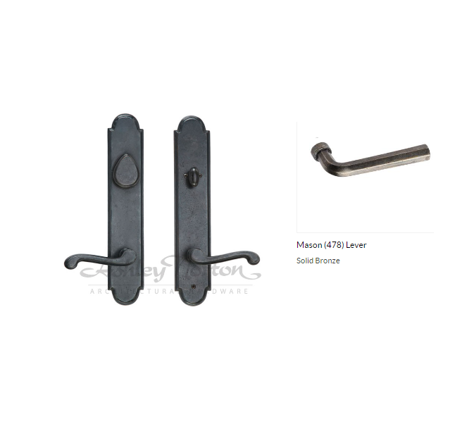 Ashley Norton TC.SPLES.478.43.L-238 Mason Patio - Distressed Black