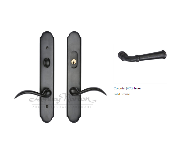 Ashley Norton TC.SPMR4.490.47.R Colonial Lever Low Dummy - Distressed Black