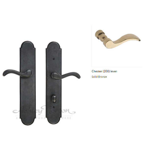 Ashley Norton TC.SPUS5.200.42.R Chester Lever High Dummy - Distressed Black