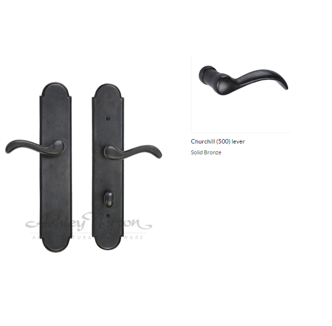 Ashley Norton TC.SPUS5.500.42.L Churchill Lever High Dummy - Distressed Black