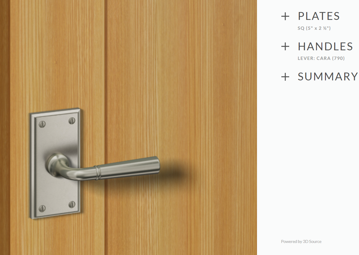 Ashley Norton TC.SQ.790.36.L Cara Gate Latch - Distressed Black