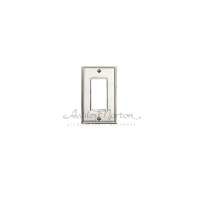 Ashley Norton TC.SQ.DSC 1 SQUARE Switch Cover 1 Gang - Distressed Black
