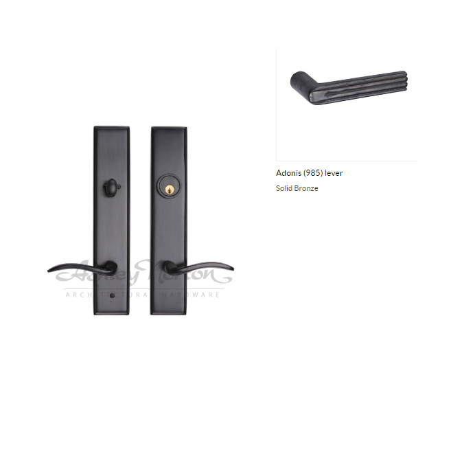Ashley Norton TC.SQLES.985.50.L-234 Adonis Entry - Distressed Black