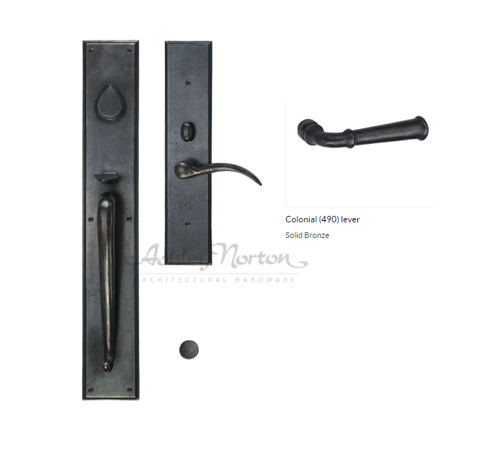 Ashley Norton TC.SQLGL.490.10.R Colonial GxL Entry - Distressed Black