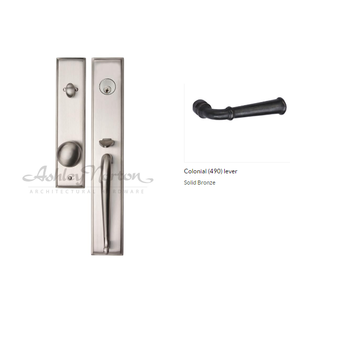 Ashley Norton TC.SQTUB.490.50.R-238 Colonial GxL Entry - Distressed Black