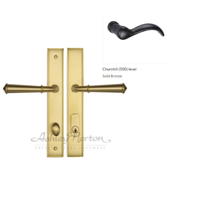Ashley Norton TC.SQUS4.500.42.L Churchill Lever High Dummy - Distressed Black