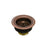 Thompson Traders NS25033H Vernazza Renovation Kitchen Rectangular Hand Hammered Copper Prep-Sink  Antique Copper