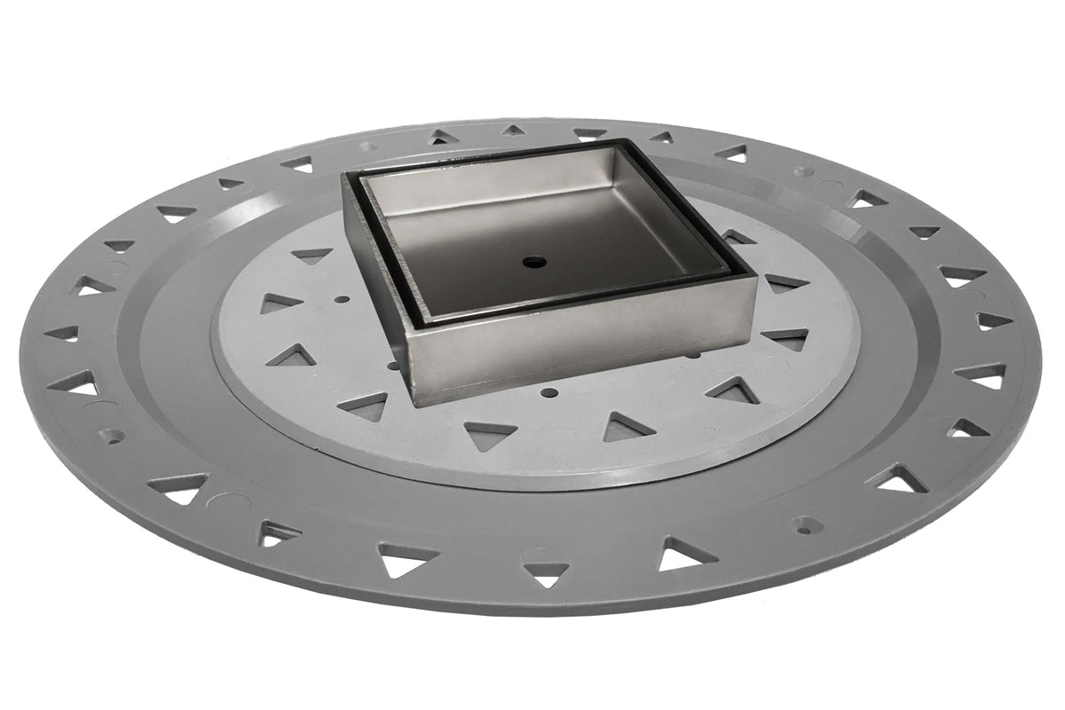 Infinity Drain TDB 15-P TDB 15 Kit w/PVC Bonded Flange Drain Body - Parent