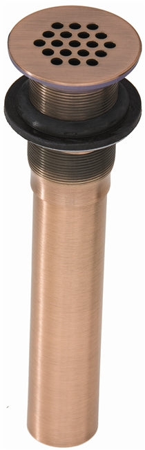 Thompson Traders CASG Limited Editions Bath Chakra Round Handcrafted Copper Lifetime Antique Satin Gold