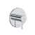 Riobel TEDTM45 Edge 1/2" Therm & Pressure Balance Trim With 5 Functions
