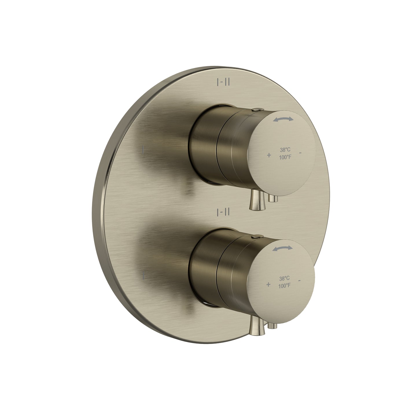 Riobel TEDTM46 Edge 3/4" Therm & Pressure Balance Trim With 6 Functions - Parent