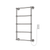 Artos TEM09255P Empire 36" x 22" Plug-In Heated Towel Rail