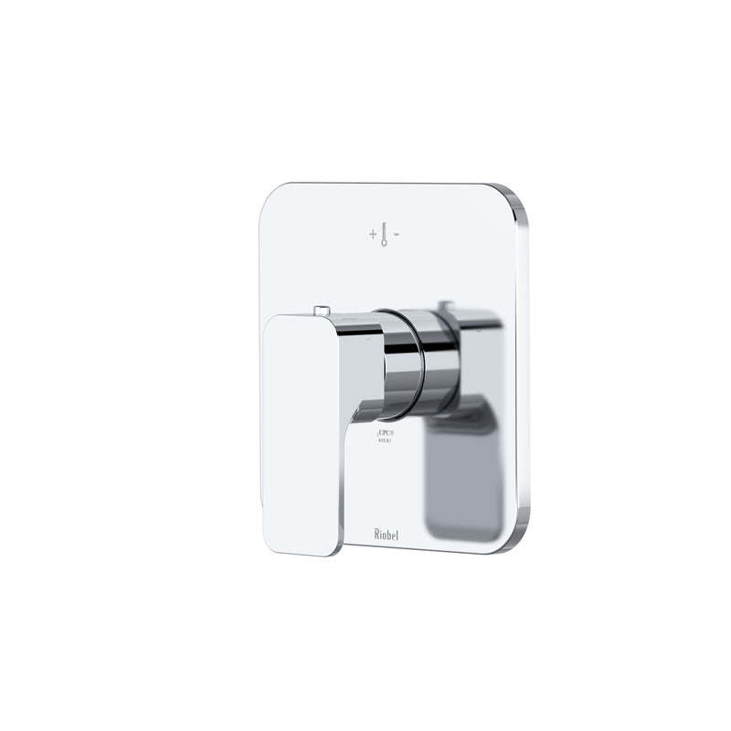 Riobel TEQ13W1 Equinox 3/4" Thermostatic Trim Without Volume Control