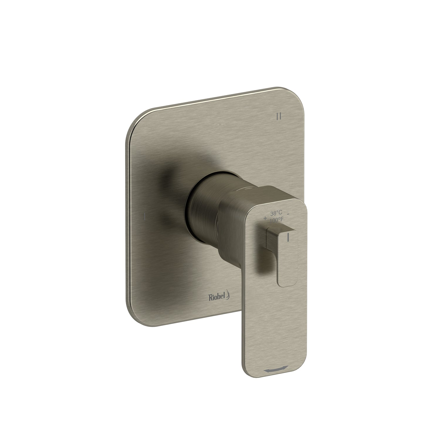 Riobel TEQ45 Equinox 1/2" Therm & Pressure Balance Trim With 5 Functions