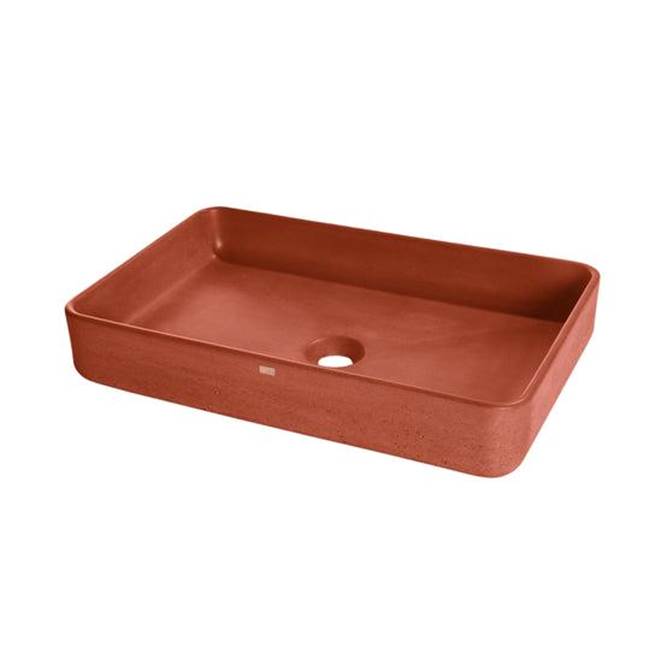 Konkretus Fladd 05 Vessel Bathroom Concret Sink
