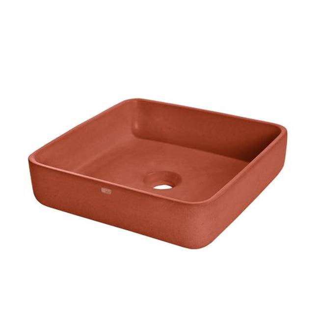Konkretus Fladd 03 Vessel Bathroom Concret Sink