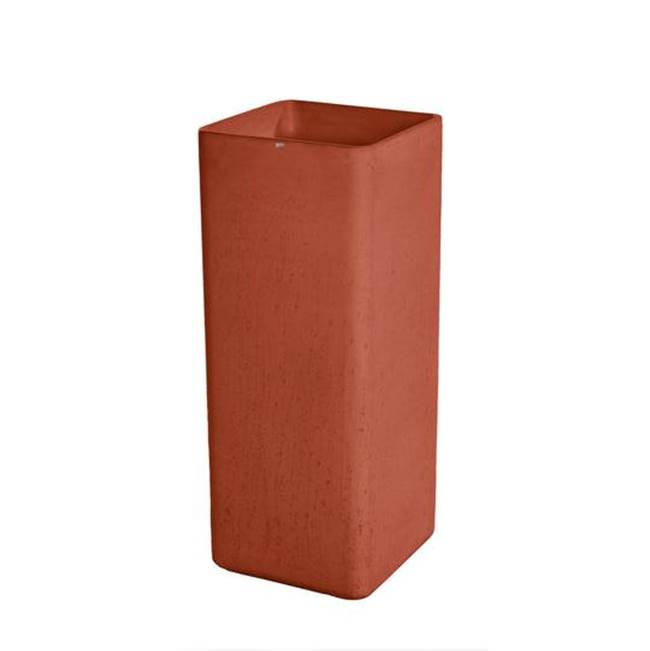 Konkretus Fladd 06 Pedestal Bathroom Concret Sink