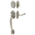 Emtek 4312ATNLH Single Cyl , Nashville Tub Entry , Athena Lever , LH - Parent