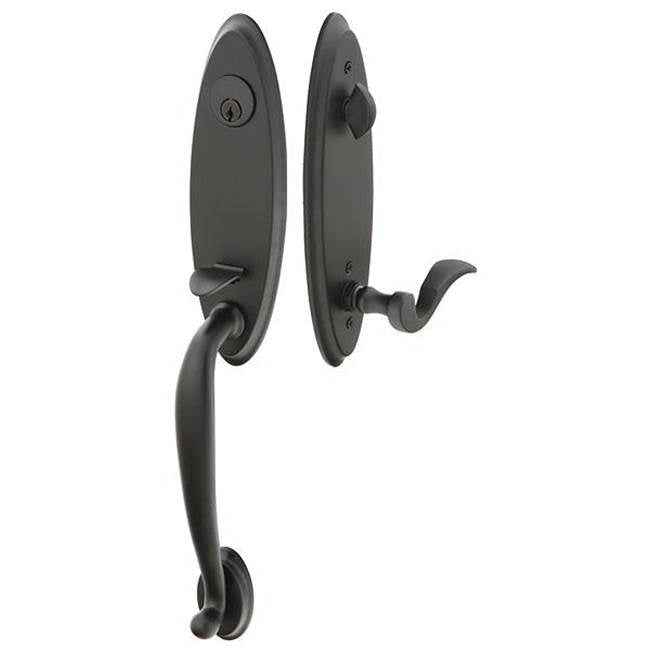 Emtek 4421DTLH Double Cyl , Marietta Tub Entry , Dumont Lever , LH - Parent