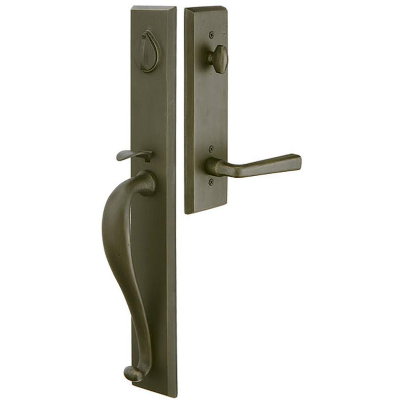 Emtek 450613TTRH Dummy , Rectangular Full Length Tub Entry , Teton Lever , RH - Parent