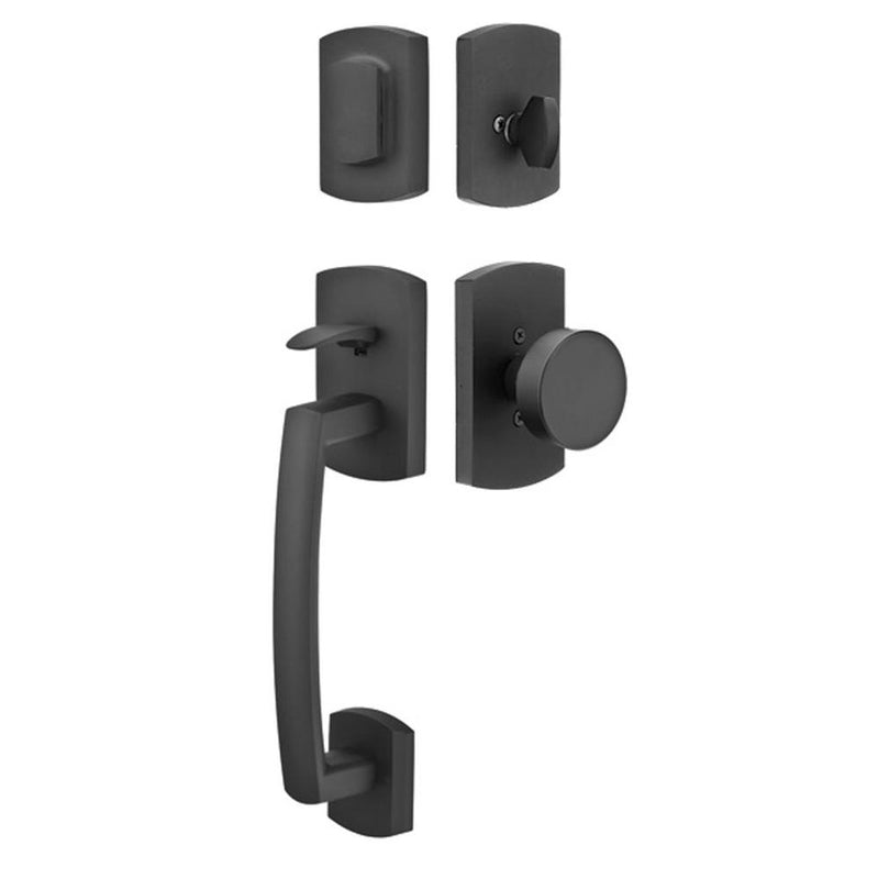 Emtek 452721YMRH Double Cyl , Ridgemont Tub Entry , Yuma Lever , RH - Parent