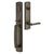 Emtek 451923CDLH Single Cyl , Brighton Tub Entry , Cody Lever , LH - Parent