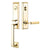 Emtek 4727SIOLH Double Cyl , Transitional Heritage Monolithic Tub , Sion Lever , LH - Parent