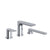 Riobel TFR10 Fresk 3-Hole Deck Mount Tub Filler Trim