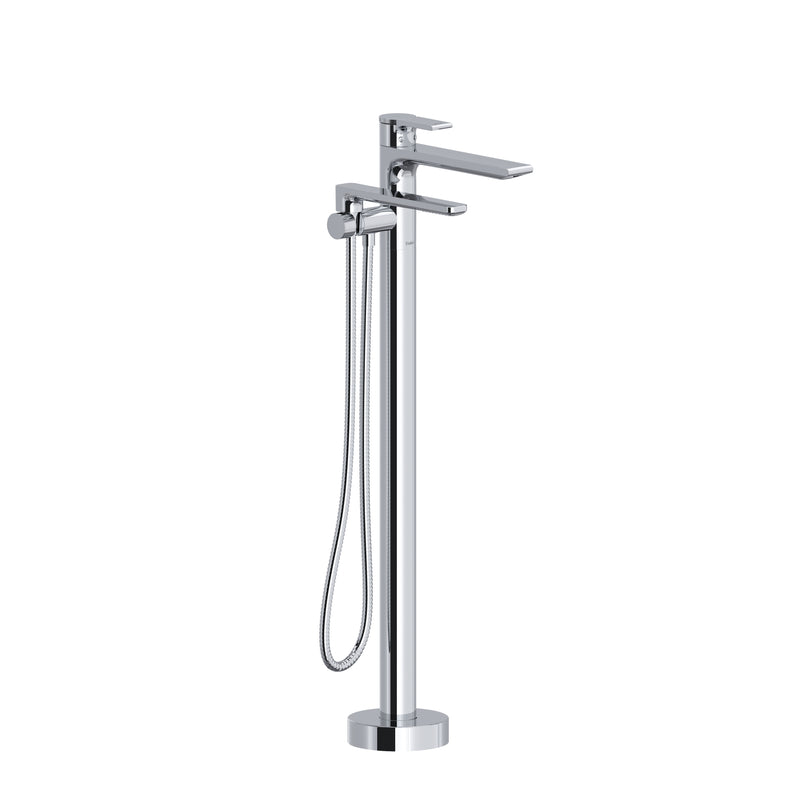 Riobel TFR39 Fresk Thermostatic Single Hole Floor Mount Tub Filler Trim