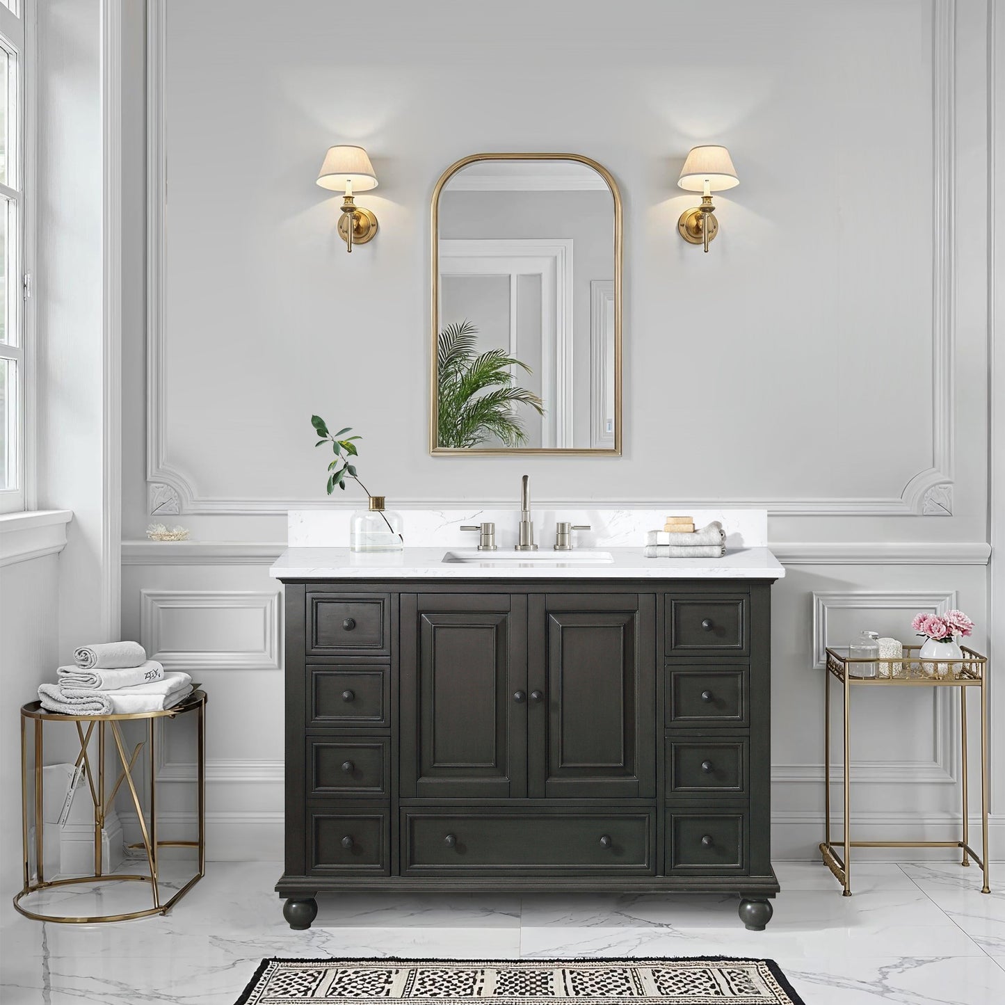 Avanity Thompson Single Sink Bathroom Vanity with Top