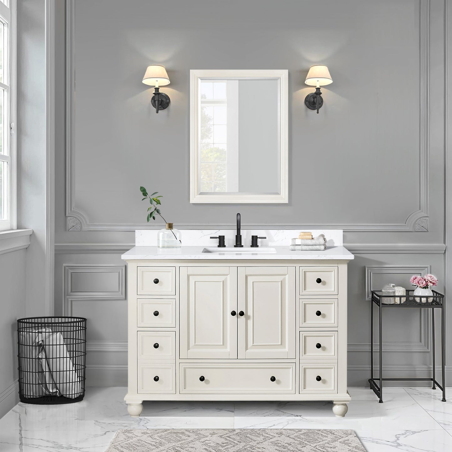 Avanity Thompson Single Sink Bathroom Vanity with Top