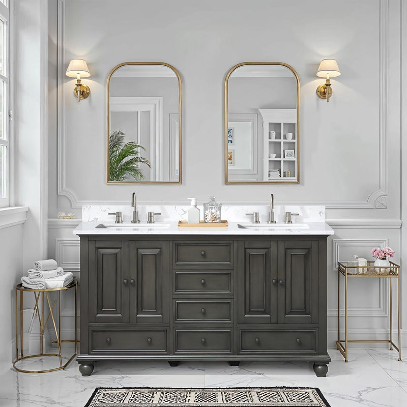 Avanity Thompson Double Sink Bathroom Vanity with Top - Parent