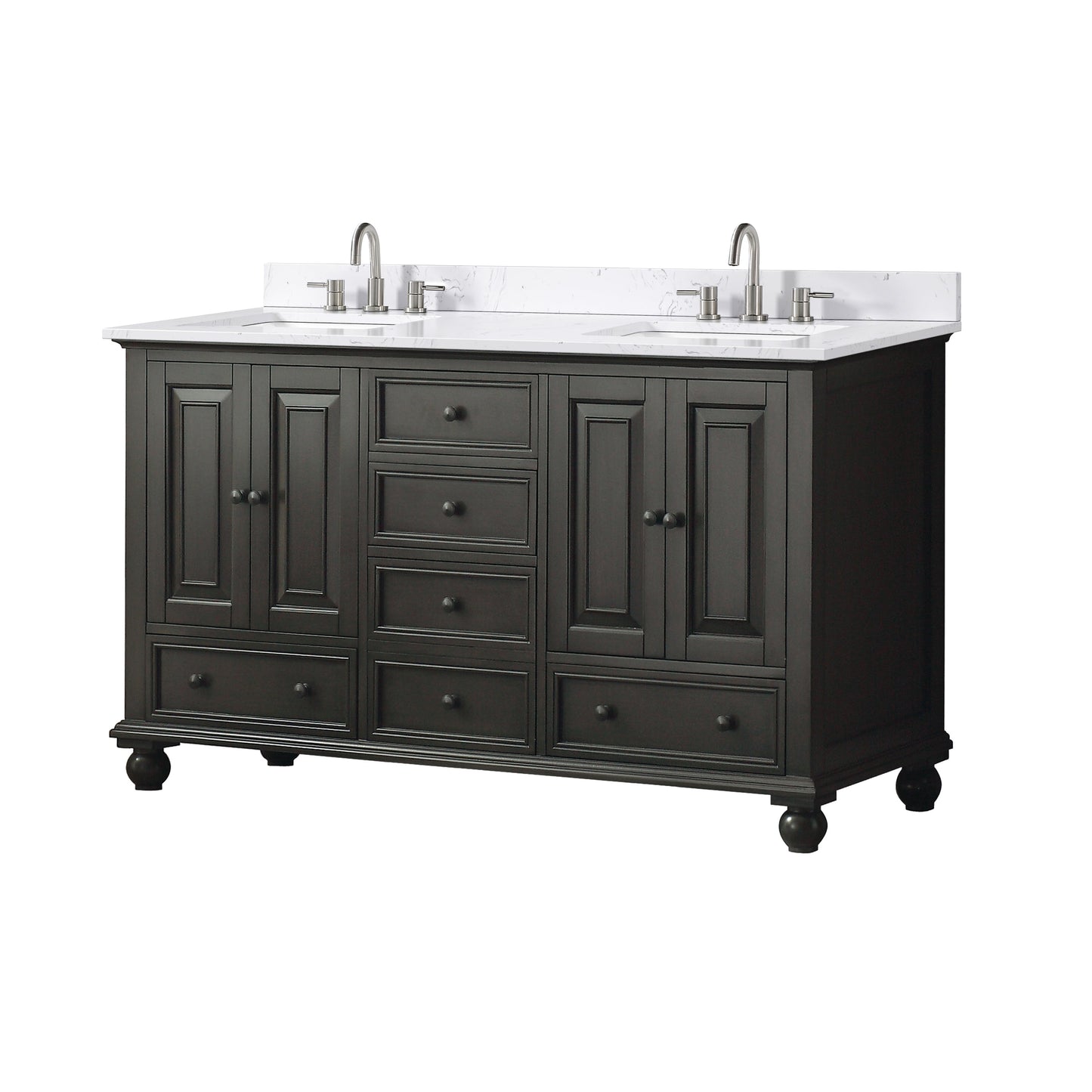 Avanity Thompson Double Sink Bathroom Vanity with Top - Parent