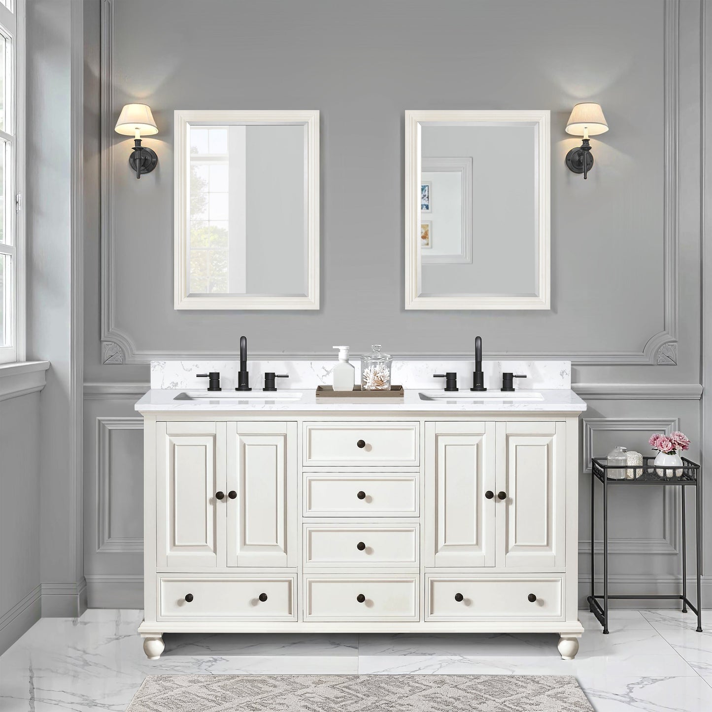 Avanity Thompson Double Sink Bathroom Vanity with Top