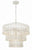 Crystorama TIA-7103-MT Tiana 3 Light Pendant - Matte White