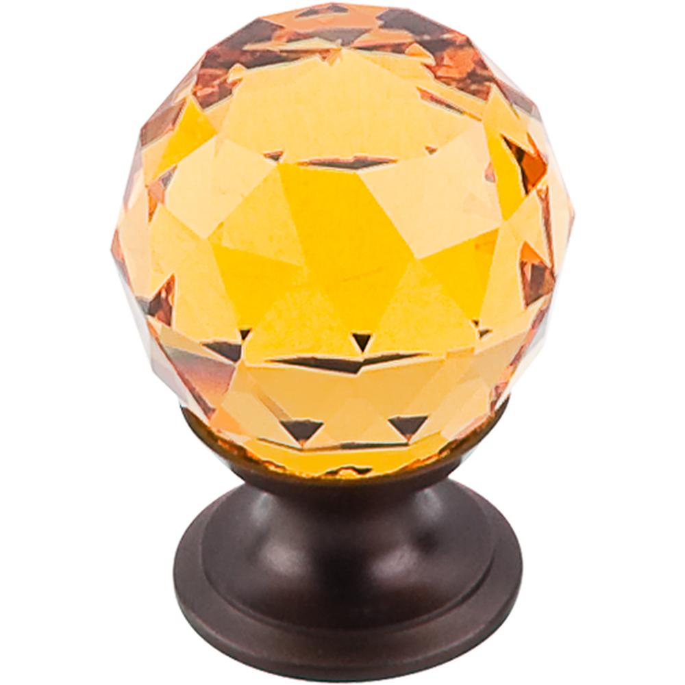 Top Knobs Amber Crystal Knob Base