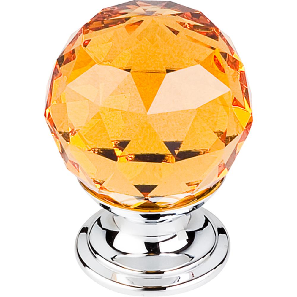 Top Knobs Amber Crystal Knob Base