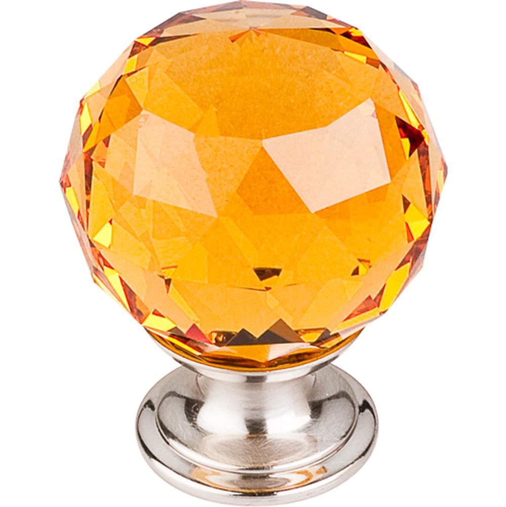 Top Knobs Amber Crystal Knob Base