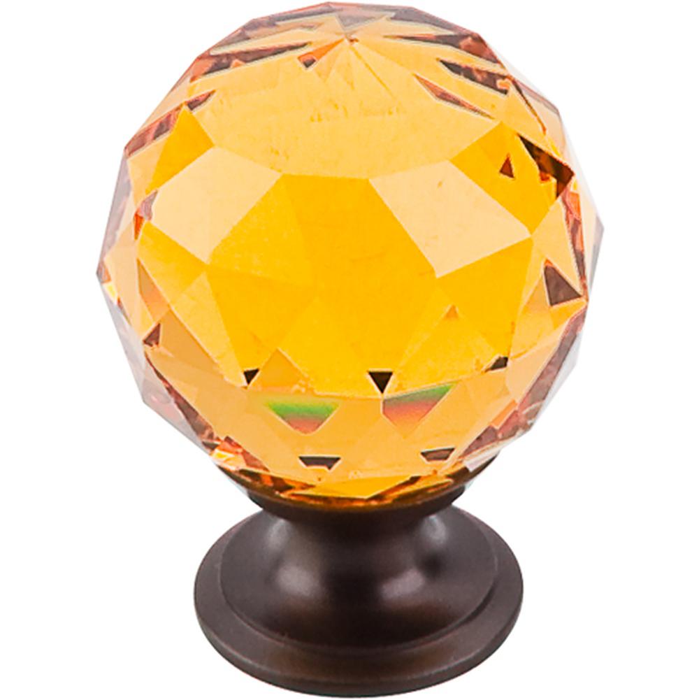 Top Knobs Amber Crystal Knob Base