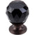 Top Knobs Black Crystal Knob Base