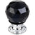Top Knobs Black Crystal Knob Base