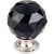 Top Knobs Black Crystal Knob Base