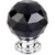 Top Knobs Black Crystal Knob Base