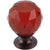 Top Knobs Wine Crystal Knob Base