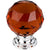 Top Knobs Wine Crystal Knob Base